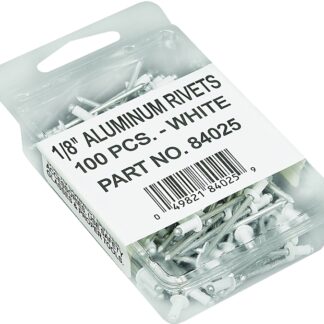 Amerimax 84025 Gutter Rivet, 1-1/2 in L, Aluminum