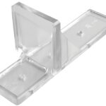 Amerimax 85040 Snow Guard, 6 in L, 1-1/2 in W, Fiberglass, Clear