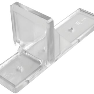 Amerimax 85040 Snow Guard, 6 in L, 1-1/2 in W, Fiberglass, Clear