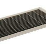 Imperial RG1208 Return Air Floor Grille, 16 in L, 8 in W, Rectangle, Steel, Brown
