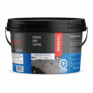 Resisto 53030 3.78L Fiberous Roof Coating - Black