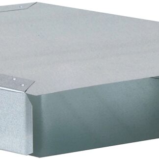 Imperial GV0092-C Side Longway Elbow, 30 Gauge, Galvanized Steel