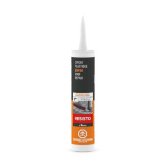 Resisto 53010 10oz Super Roof Repair Pro Plastic Cement - Black