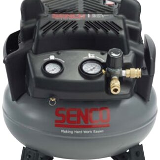 SENCO PC1280 Air Compressor, 6 gal Tank, 1.5 hp, 115 V, 150 psi Pressure, 2.8 scfm Air