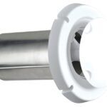 DUNDAS JAFINE ProShield BPSH4WZW Exhaust Hood, 8-1/8 in W Hood, 8-1/8 in H Hood, 4 in Duct, Polypropylene Hood