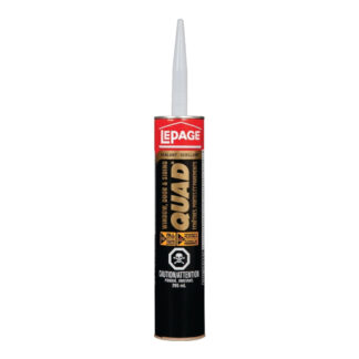 LePage 1637363 295ml Quad VOC Window, Door & Siding Sealant - Chestnut Bronze