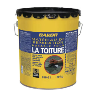 Bakor BK81021636 5 Gallon Wet/Dry Durable Roof Patch - Black