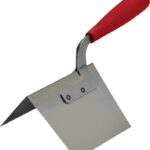Marshalltown OS751 Corner Trowel, Stainless Steel Blade, Comfort Grip Handle