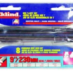 Eklind 33198 Hex T-Key Set, 8-Piece, Steel, Black