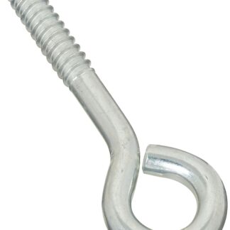 National Hardware N220-707 Lag Screw Eye, 3/8 in Thread, 2 in L Thread, 3/4 in ID Dia Eye, 3.01 in L Shank, Steel, Zinc Sells in Quantity of 10