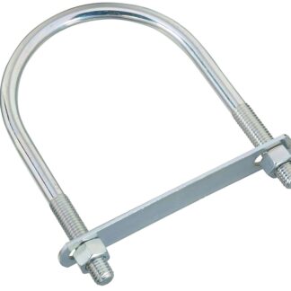 National Hardware N347-831 U-Bolt, 1/2-13 Thread, 2-1/2 in L Thread, Steel, Zinc