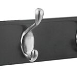 National Hardware DPV8170 Series S813-048 Hook Rail, Wall Mounting, 18 in L x 5/8 in W x 2-3/4 in H Dimensions, Brown