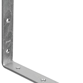 National Hardware 115BC Series N220-178 Corner Brace, 8 in L, 1-1/4 in W, Steel, Zinc, 0.22 Thick Material