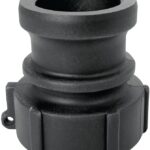 Green Leaf 200A/GLP200A Cam Lever Coupling, 2 in, Male x FNPT, Glass Filled Polypropylene