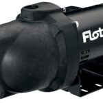 Flotec FP4012-10 Jet Pump, 1-1/4 in NPT Inlet x 1 in NPT Outlet, 25 ft, 77 psi, 1/2 hp, 230/115 VAC, 9.4 A, 8 gpm