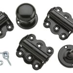 National Hardware V1771 Series N100-014 Kit, Steel, Black