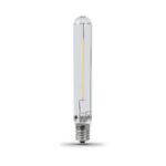 Feit Electric BP20T61/2/SU/LED LED Bulb, Linear, T6-1/2 Lamp, 20 W Equivalent, E17 Lamp Base, Warm White Light