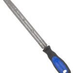 Vulcan JL-F013 Wood Rasp, Half-Round Profile, Half Round Pattern, Half Round Wood Rasp Cut, 3/4 in W Blade