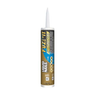 Liquid Nails FUZE IT LN-2000 Construction Adhesive, Gray, 9 oz Cartridge