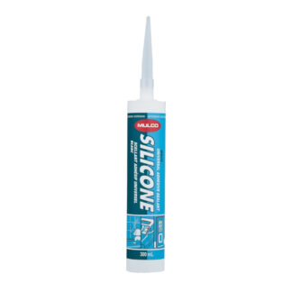 Mulco 111010 300ml Universal Silicone Adhesive Sealant - White
