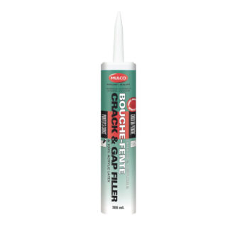 Mulco 130010 300ml Crack & Gap 100% Acrylic Latex Filler Sealant - White