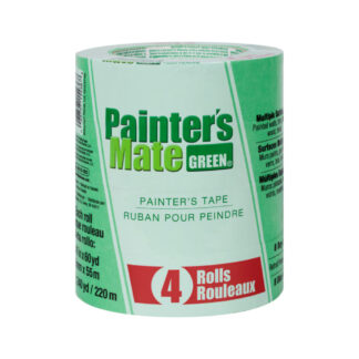 Painter's Mate 684275 60yd x 1.41" Painter's Tape, 4 Pack - Green