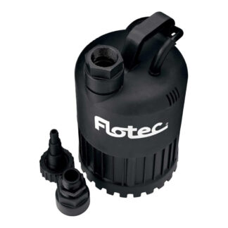 Flotec FP0S3000X 4/10 hp Thermoplastic Waterfall/Utility Pump - Black