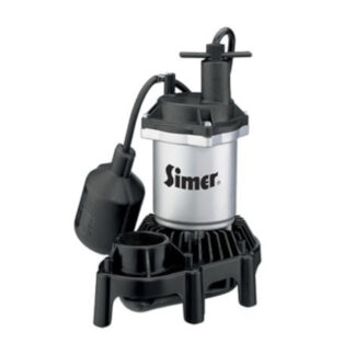 Simer 2161 1/4 hp Submersible Thermoplastic Sump Pump