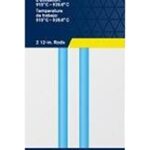 BernzOmatic NS3 Brazing Rod, 12 in L, Nickel/Silver