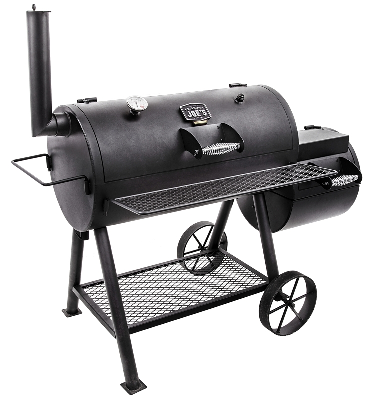 joe joe Oklahoma Joe's 15202037 Steel Offset Smoker - Black