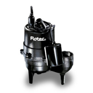 Flotec FPSE3601A-04 1/2 hp Cast Iron Sewage Pump - Black