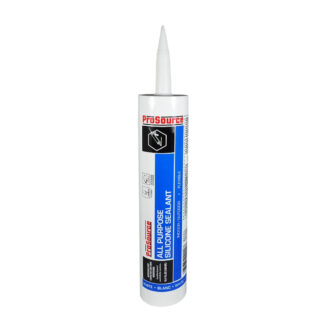 ProSource 68508CA 10.1oz All-Purpose Silicone Sealant - White
