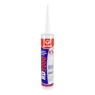 Red Devil 0987 9oz RD3000 All-Weather Multi-Surface Sealant - Clear