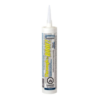 Sashco 14020 10.5oz 'Through the Roof' Roofing Sealant - Clear