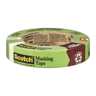 Scotch 2055PCW-24MM 55m x 24mm Painter's Masking Tape - Green