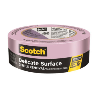 Scotch 2080-36EC 60yd x 1.41" Delicate Surface Painter's Tape - Purple