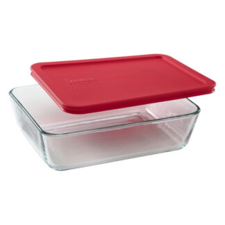 Pyrex® 1069618 6-Cup Simply Store® Rectangular Glass Food Container