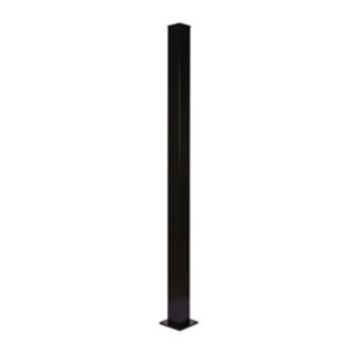 Regal RSP36-0W Stair Post, 2-1/4 in L, 2-1/4 in W, 36 in H, Aluminum, White
