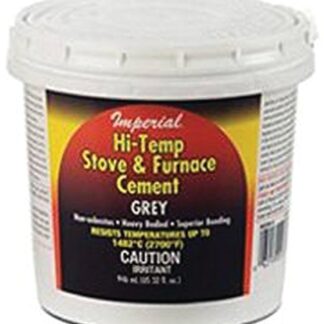 Imperial KK0069-A Stove and Furnace Cement, 24 oz Tub