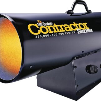 Mr. Heater Contractor F272425 Forced Air Gas Heater, 2 x 100 lb Fuel Tank, Propane, 250000 to 400000 Btu