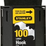 Stanley 11-983A Hook Large Snap-Off Blade, For Use With Standard Utility Knives, 1-7/8 in L, Steel