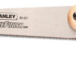 STANLEY 20-221 Handsaw, 10 in L Blade, 11 TPI, Contour-Grip Handle, Wood Handle