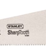 STANLEY 15-334 Handsaw, 15 in L Blade, 8 TPI, Extra Wide Handle, Wood Handle