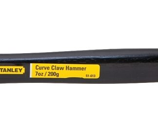 STANLEY 51-613 Nailing Hammer, 7 oz Head, Curved Claw Head, HCS Head, 11-1/4 in OAL