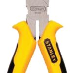 STANLEY 84-031W Nose Plier, 6 in OAL, Black/Yellow Handle, Comfort-Grip Handle