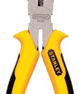 STANLEY 84-031W Nose Plier, 6 in OAL, Black/Yellow Handle, Comfort-Grip Handle