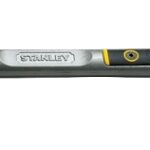 STANLEY 55-120 Utility Bar, 30 in L, Beveled Tip, 2 in Tip, HCS, 1 in Dia
