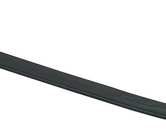 STANLEY 55-526 Pry Bar, 21 in L, Slotted Tip, 1-3/4 in W Tip, HCS, Black/Yellow, 1-3/4 in Dia