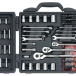 STANLEY 96-011 Mechanic's Tool Set, 170-Piece, Chrome Vanadium, Chrome Vanadium