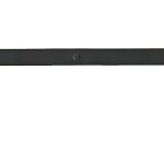 Colonial Elegance Barn Series SB78RR-BL Sliding Rail System, Steel, Flat, 3 in W, 5 in H, 78-3/4 in L